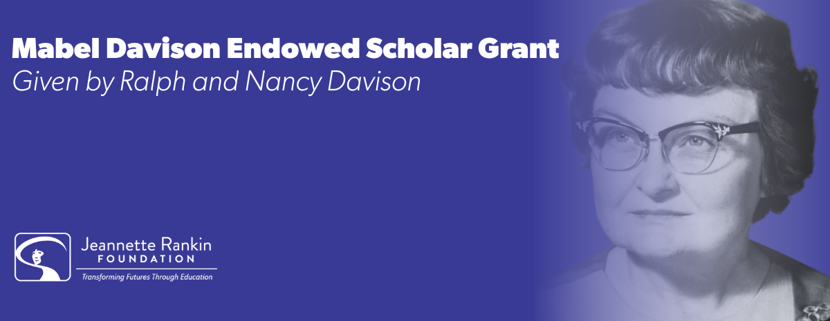 Mabel Davison Endowed Scholar Grant